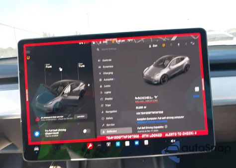 2022 Tesla Model Y Performance Dual Motor All-Wheel Drive from USA, damaged, VIN 7SAYGDEF7NF397558